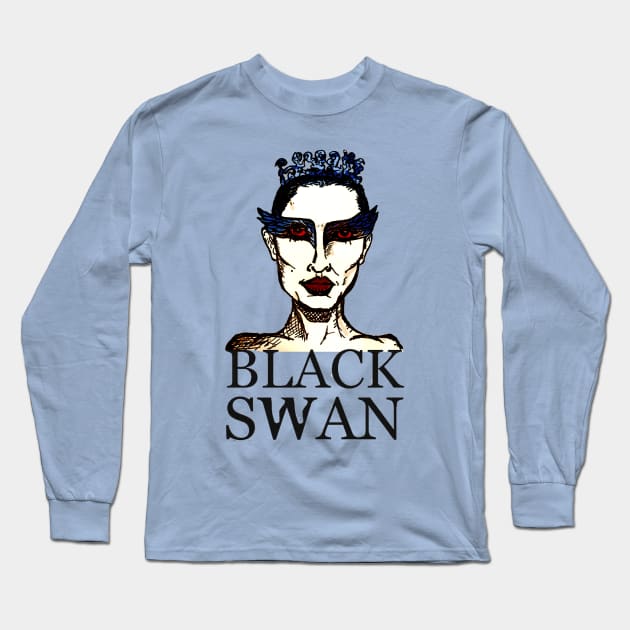 BLACK SWAN Long Sleeve T-Shirt by MattisMatt83